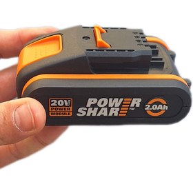 تصویر باطری ۲۰ ولت ورکس 