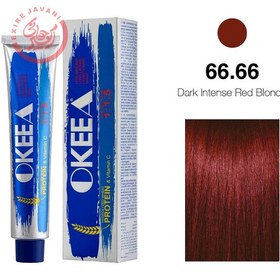 تصویر رنگ مو اکیا شماره 66.66 (Dark Intense Red Blonde) 100 میل 