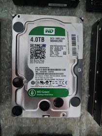 تصویر وسترن دیجیتال استوک سبز مدل 4TB 6G SATA 5.4K 