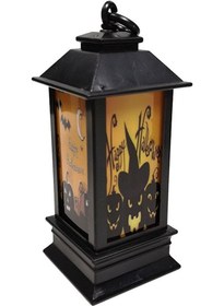 تصویر چراغ فانوس LED هالووین چند رنگ برند generic LED Halloween Lantern Lamp Light Multicolour