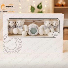 تصویر آویز تخت موزیکال طرح خرس FLYBYFLY 