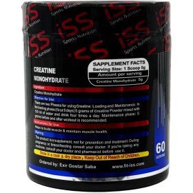 تصویر پودر کراتین مونوهیدرات ۳۰۰ گرم 