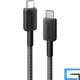 تصویر کابل شارژ Anker مدل USB-C to USB-C طول ۱.۸ متر 