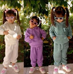 تصویر ست هودی شلوار ببعی - سایز 