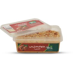 تصویر حلوا ارده رژیمی گردویی 