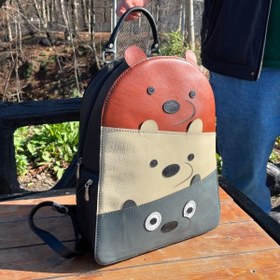 تصویر الگوی کوله پشتی چرم T245 