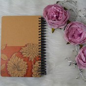 تصویر دفتر کرافت فنری ۱۰۰ برگ 