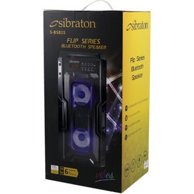 تصویر اسپیکر بلوتوثی قابل حمل سیبراتون مدل S-BS815 Sibraton S-BS815 Portable Bluetooth Speaker