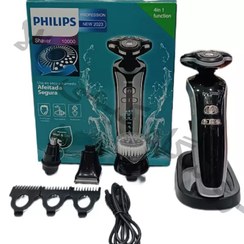 تصویر ریش تراش چهار کاره فلیپس مدل 2023/S-10000 2023/Shaver PHILIPS S-10000