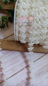 تصویر ریسه مروارید طرح ستاره 