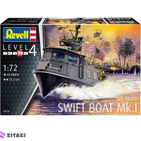 تصویر ماکت کشتی رول REVELL مدل Navy Swift Boat Mk.i کد 5176 - زمان ارسال 15 تا 20 روز کاری 