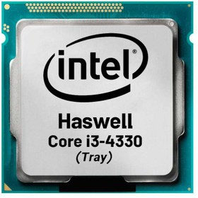 تصویر پردازنده تری اینتل مدل آی تری 4330 استوک Core i3-4330 3.5GHz LGA 1150 Haswell TRAY CPU