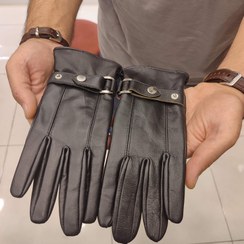 تصویر دستکش چرمی مردانه مدل C375 Leather gloves
