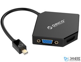 تصویر مبدل Mini DisplayPort به VGA/HDMI/DVI اوریکو DMP-HDV3 ORICO DMP-HDV3 Mini DisplayPort To VGA/HDMI/DVI Adapter