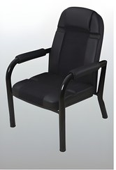 تصویر صندلی انتظار مدل W 220 - چرم / از سفید تا مشکی W 220 model waiting chair