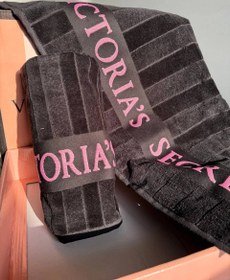 تصویر پک حوله برند VICTORIA SECRET towel pack brand VICTORIA SECRET