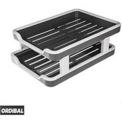 تصویر کازیه دو طبقه پلاستیکی امیران مدل S2 