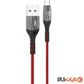 تصویر کابل تایپ سی آکو AKO مدل AC3 AKO Type-c cable model AC3