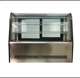 تصویر شو کیک رومیزی 120 سانت شیشه خم ABA 