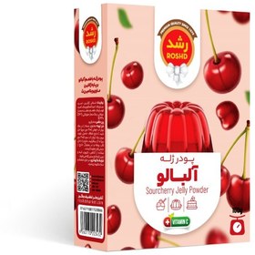 تصویر پودر ژله آلبالو 100 گرمی رشد 