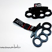 تصویر دستگیره آویز اسپرت خودرو مدل پنجه بسته ۲ عددی 