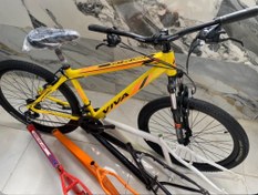 تصویر تنه دوچرخه کوهستان ۲۴/۲۶ طرح ویوا با دوشاخ و رنگ کوره‌ای 