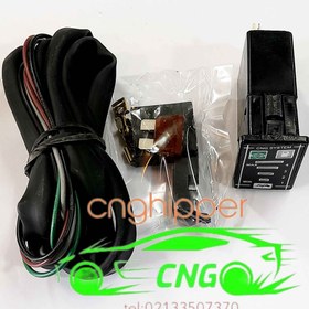 تصویر کلید و سیم کشی داشبوردی مستطیل اتومات شرکت آوا الکترونیک CNG Rectangular dashboard switch and wiring of Ava Electronics CNG Company