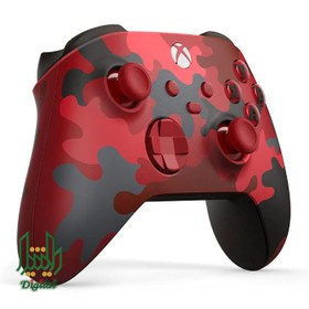 تصویر دسته بازی مایکروسافت قرمز ارتشی Xbox Series Microsoft Xbox Series Controller Daystrike Camo