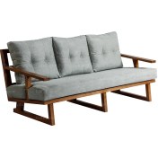 تصویر مبل راحتی سه نفره چوبی آفر مدل چیرو 