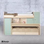 تصویر تخت خواب دو طبقه آوا 