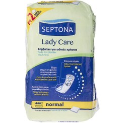 تصویر پوشینه سپتونا مدل Normal Lady Care – بسته 10 عددی 