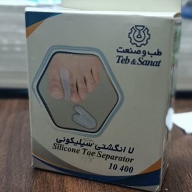 تصویر لا انگشتی سیلیکونی طب و صنعت محتوی 2 عدد سایز کوچک 