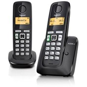 تصویر گوشی تلفن بی سیم گیگاست مدل ا Gigaset A220 Duo Wireless Phone Gigaset A220 Duo Wireless Phone
