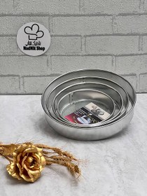 تصویر الک گرد دیواره دار بدون دسته 