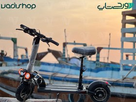 تصویر اسکوتر برقی وینر اسکای مدل E10 Pro 1200 رنگ مشکی - مشکی Winner Sky Electric Scooter E10 pro 1200 black