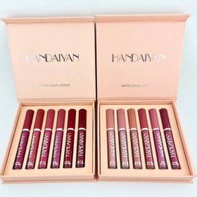 تصویر پک رژ لب مایع 6 تایی رومانتیک مات ROMANTIC MATTE - A Pack of 6 liquid lipsticks ROMANTIC MATTE