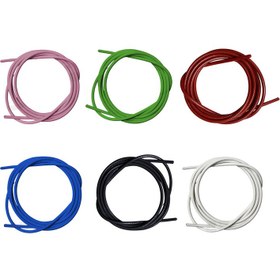 تصویر روکش سیم دوچرخه مدل 20 - قرمز 