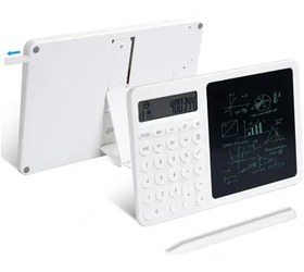 تصویر کاغذ دیجیتال هوشمند به همراه ماشین حساب مدل J01 شیائومی ا Xiaomi Calculator Writing Tablet Xiaomi Calculator Writing Tablet