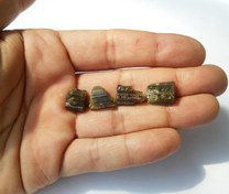 تصویر مجموعه سنگ تورمالین سبز (کد 12033) 