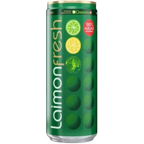 تصویر نوشیدنی گازدار موهیتو لایمون فرش 330 میلی لیتر باکس 12 عددی ا laimon fresh mojito lemon mint 330 ml laimon fresh mojito lemon mint 330 ml