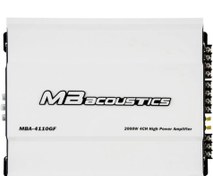 تصویر آمپیلی ۴ کانال MB مدل ۴۱۱۰ MB acoustics 4110