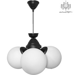 تصویر لوستر مولکولی 3 شعله 