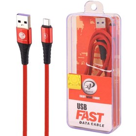 تصویر کابل تبدیل USB به microUSB ایکس پی پرو داکت مدل C225 طول 1 متر 