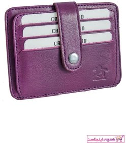 تصویر کیف کارت بانکی زنانه تابستانی برند Lederax رنگ بنفش کد ty62180584 