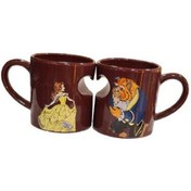 تصویر ست ماگ طرح دیو و دلبر (Beauty & the Beast) 
