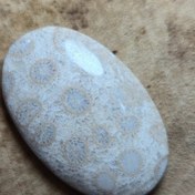 تصویر نگین مرجان سایز بزرگ طبیعی درجه 1 