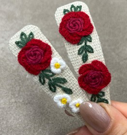 تصویر گیره مو بافت برزیلی کد ۰۱ - کد ۰۵ 