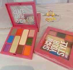 تصویر پالت سایه چشم ده رنگ پاستل مدل ARTSY 