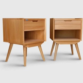 تصویر کنارتختی چوبی 3700 