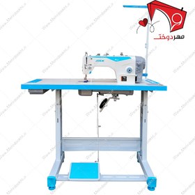 تصویر چرخ خیاطی صنعتی جک راسته دوز مدل F10 jack Industrial sewing machine F10